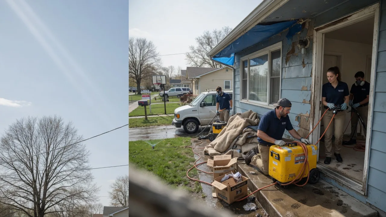 Basement Flood Cleanup in Odessa, WA near me